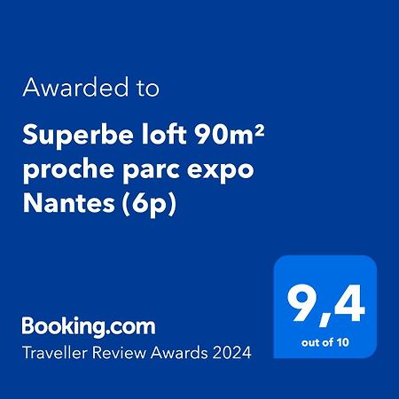 Apartamento Superbe loft 90m² proche parc expo Nantes  Exterior foto