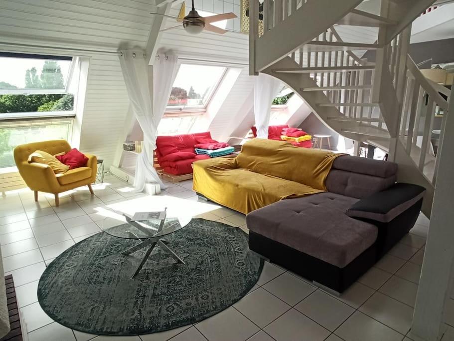 Apartamento Superbe loft 90m² proche parc expo Nantes  Exterior foto